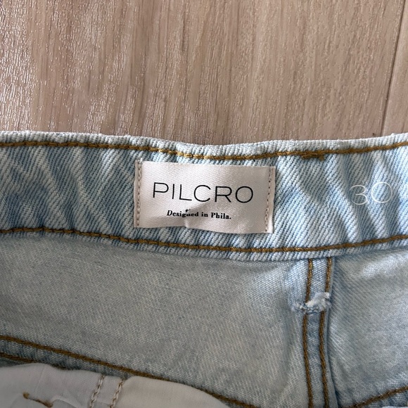Pilcro Anthropologie NWOT Light Blue Denim Women's Shorts size 30 - Picture 3 of 6